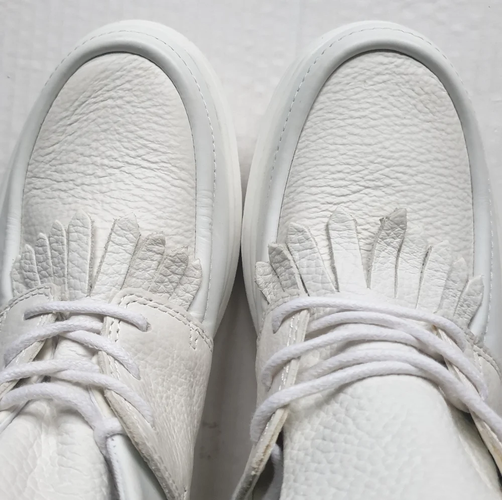 Dr Martens Jemima White Venice Aunt Sally Leather Platform Lace-Up Chukka Boot 7 - Picture 6 of 16